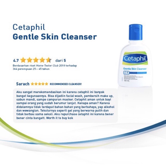 Cetaphil 500ml - Gentle Skin Cleanser  237ml/500 ml / Daily Hydrating lotion 88ml/237ml