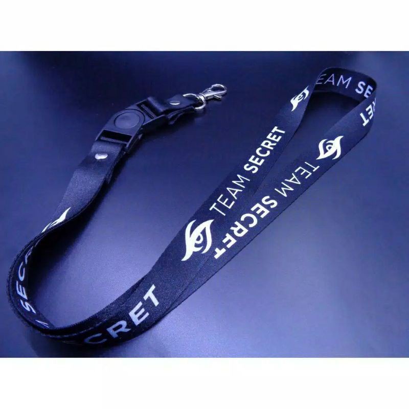 

Tali id card team secret waterproof readystock | lanyard team secret full printing waterproof