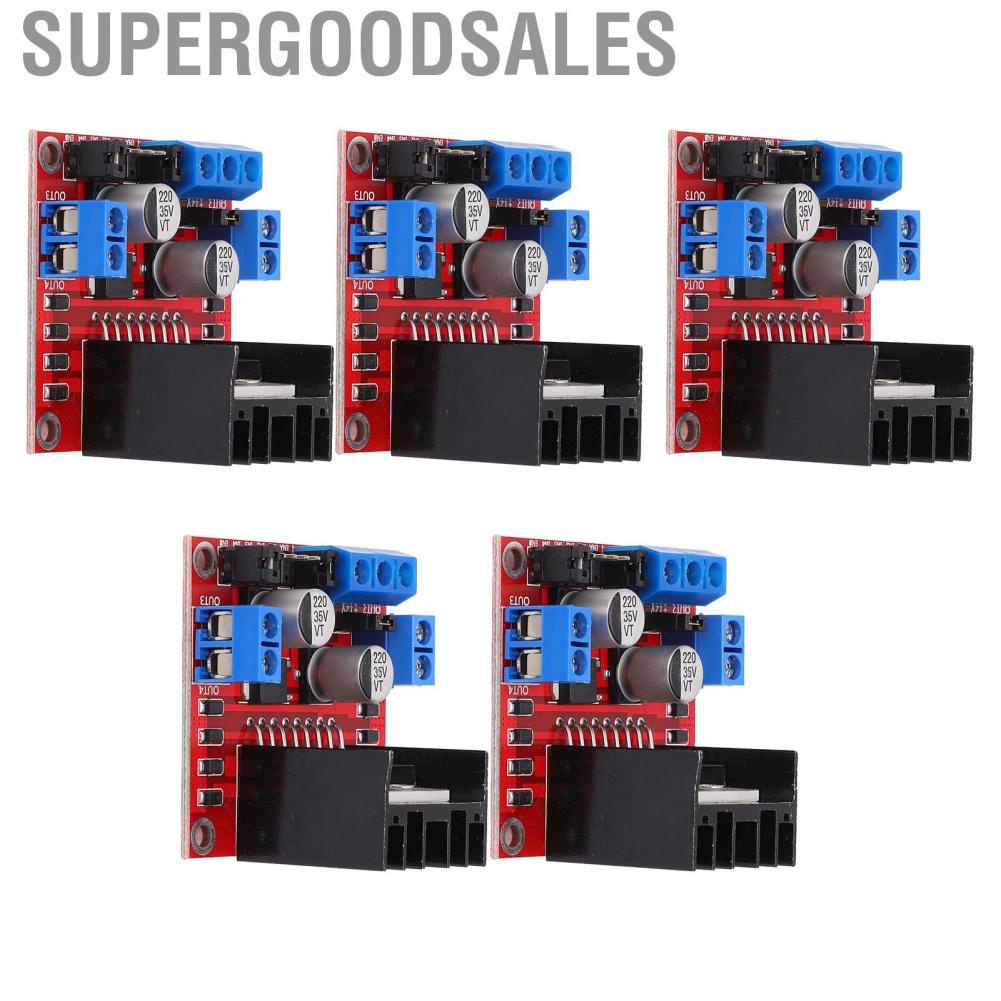 Supergoodsales 5X L298N Dual H Bridge Stepper   Controller Board Module For