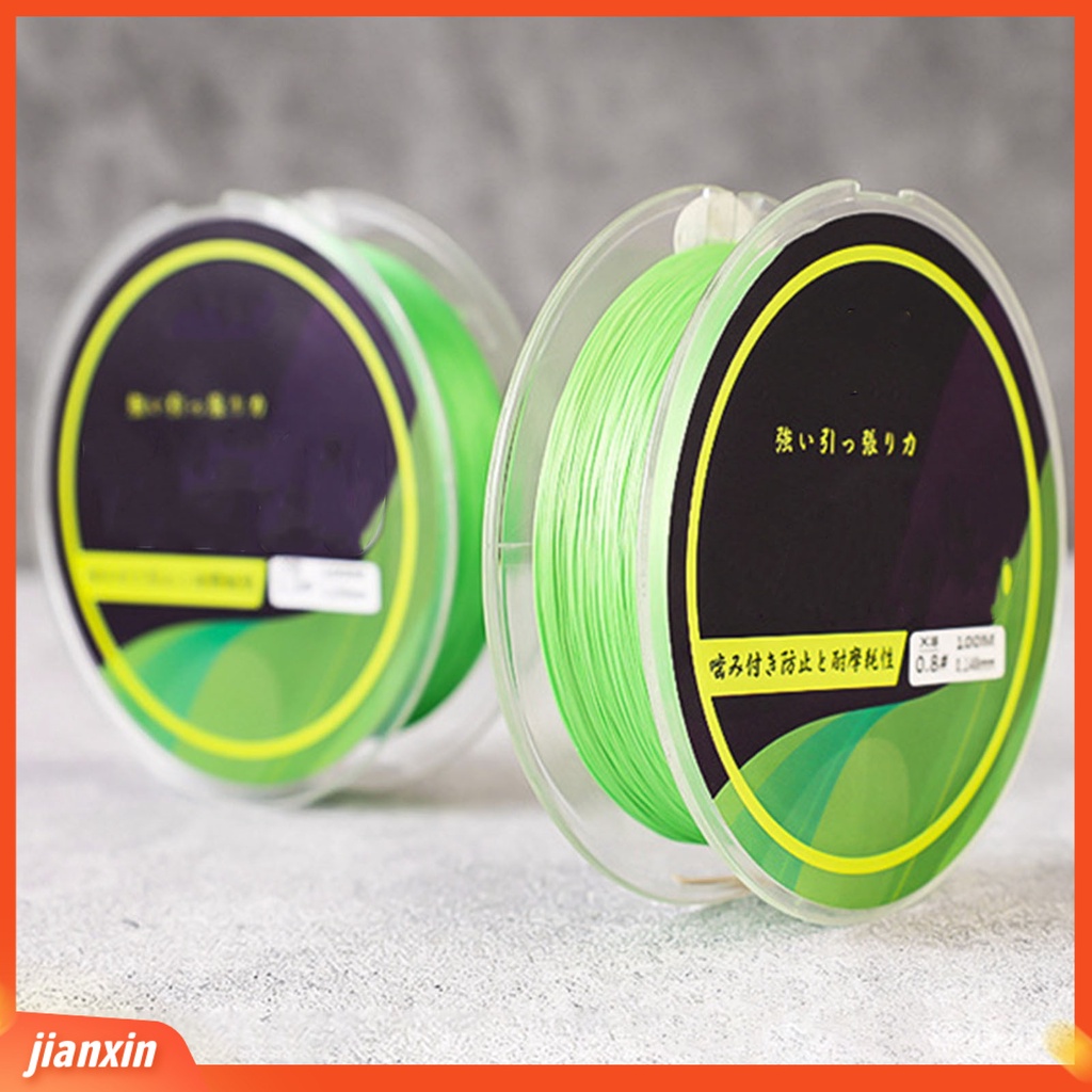 (In Stock) 1rol 100m Angling Line Halus Density Daya Tarik Kuat Cepat Masuk Air Memancing8 Braided Super Strong Lure Line Fishing Gear