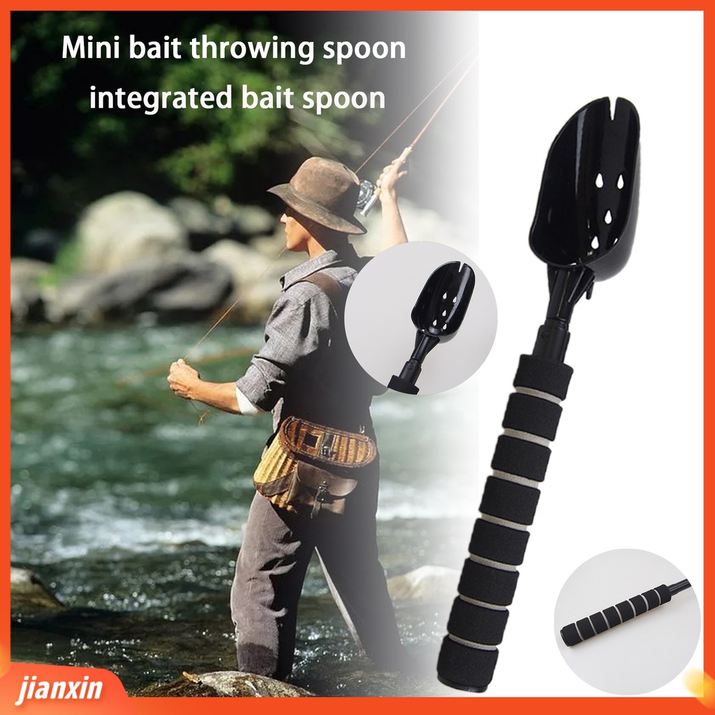 (In Stock) Umpan Lempar Sendok Stretchable Non-Stick Anti-slip Angling Paduan Aluminium Ditarik Mini Lure Spoon Outdoor Fishing