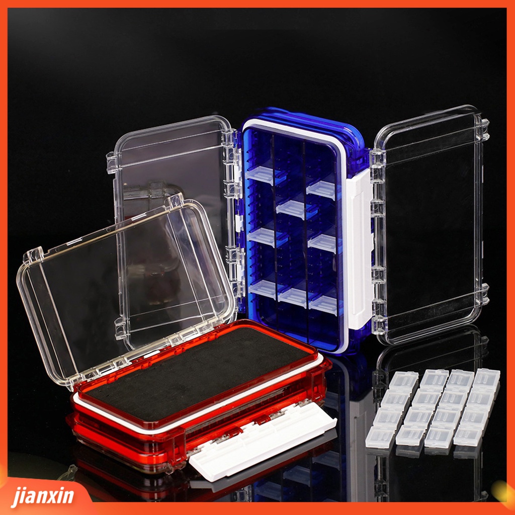 (In Stock) Kotak Umpan Pancing Dua Sisi Head Bait Hook Storage Organizer Untuk Ikan Gurame