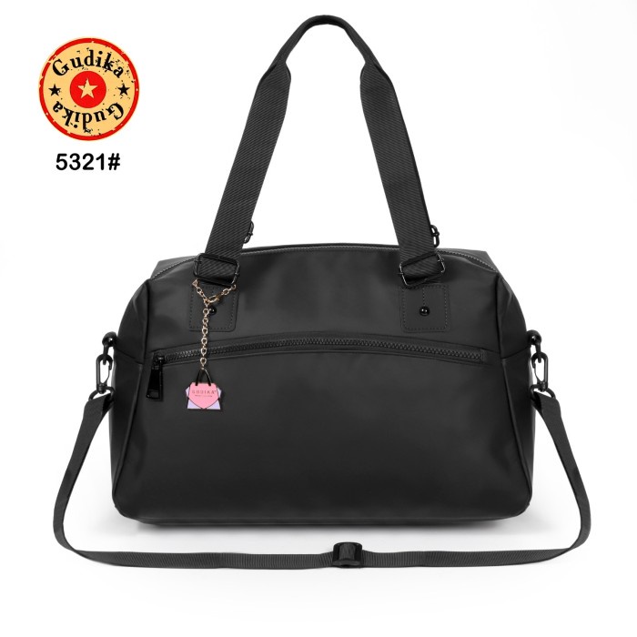 GUDIKA Black 5321 - Tas Baju Travel Import Original Waterproof - Black