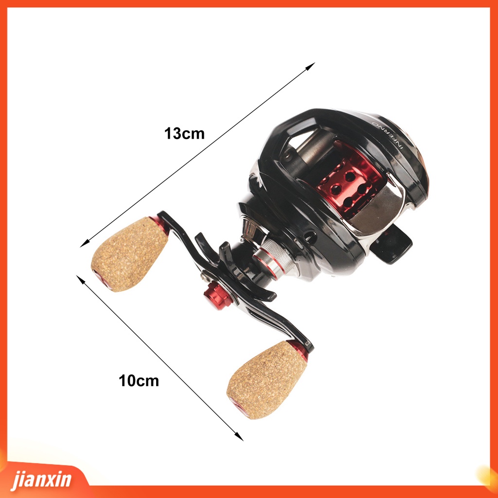 (In Stock) Fishing Reel High Speed Quick Detach Halus Menggunakan Double Break Baitcast Gulungan Pancing Untuk Angling