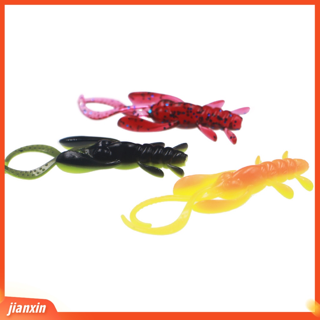 (In Stock) 5 Pcs/Set 5 cm Umpan Ikan Palsu Lembut Buatan Lure Bionic Memancing Aksesoris