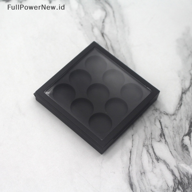 Power1/2/3 /9 Grids Palette Eye Makeup Kotak Penyimpanan Kosong Eyeshadow Dish DIY Eyeshadow ID