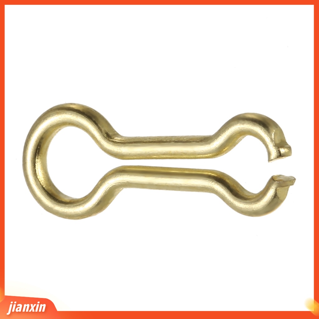 (In Stock) 100Pcs /Set Sinker Kawat Mata Sederhana Tahan Korosi Baja Emas Paduan Pemberat Memancing