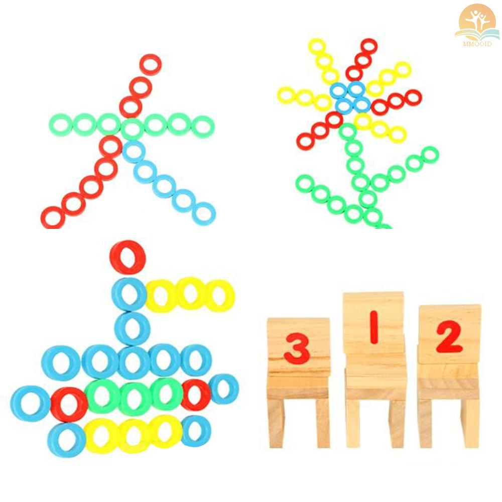 In Stock Wooden Math Game Board Number Puzzle Sortir Montessori Mainan Edukasi Awal Alat Belajar Untuk Anak Balita Paud Paud Paud