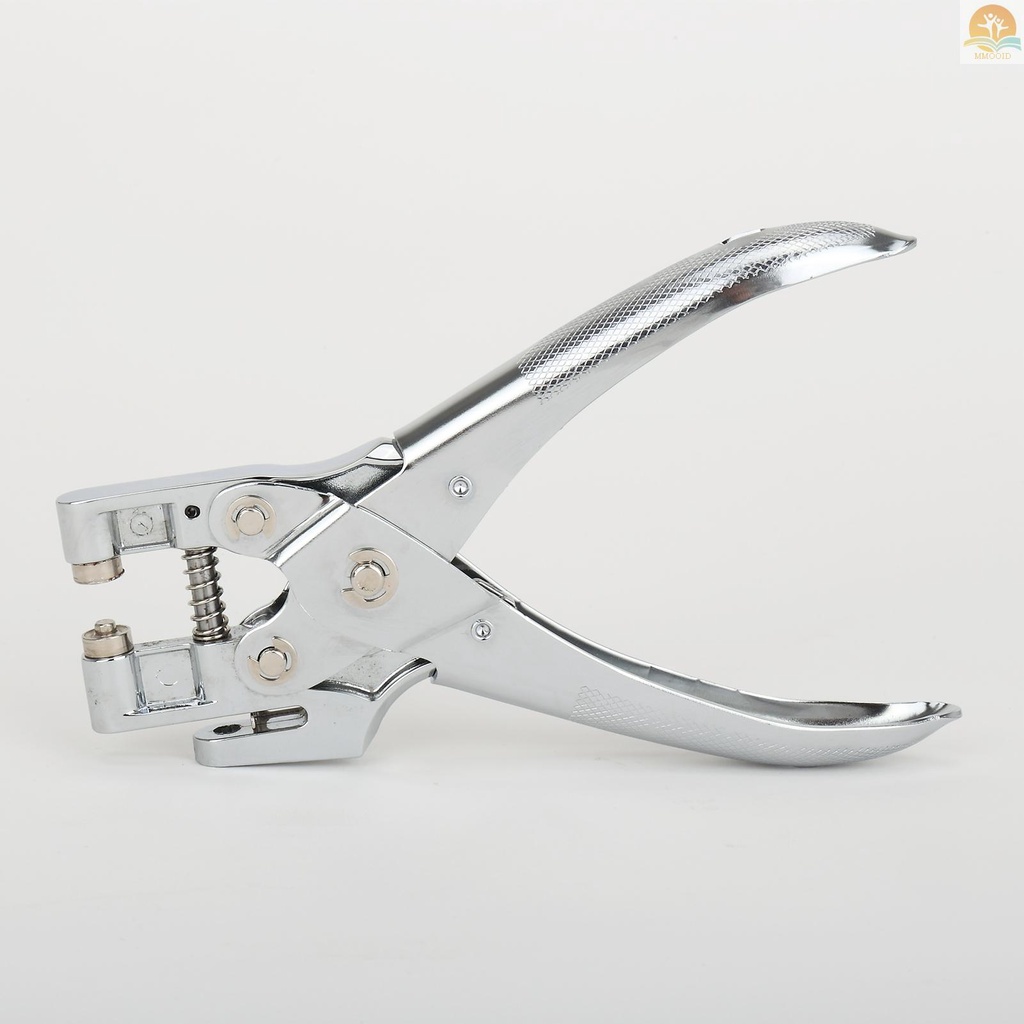 In Stock KW-triO Handheld DIY One-Hole Punch Single Hole Puncher Semua Metal Pemotong Kertas Untuk Kantor Rumah Sekolah Siswa 30lembar Kapasitas Untuk Pengikat Notebook Craft Kertas Ucapan C