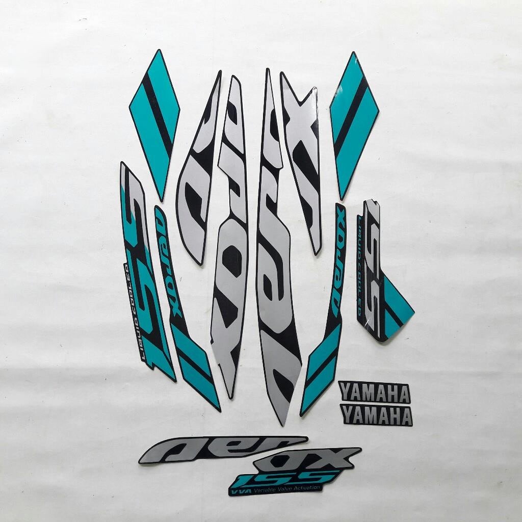 Striping Decal Polet Sticker Yamaha Aerox VVA 155 2019 2020 Tosca Toska stiker list body standar kua