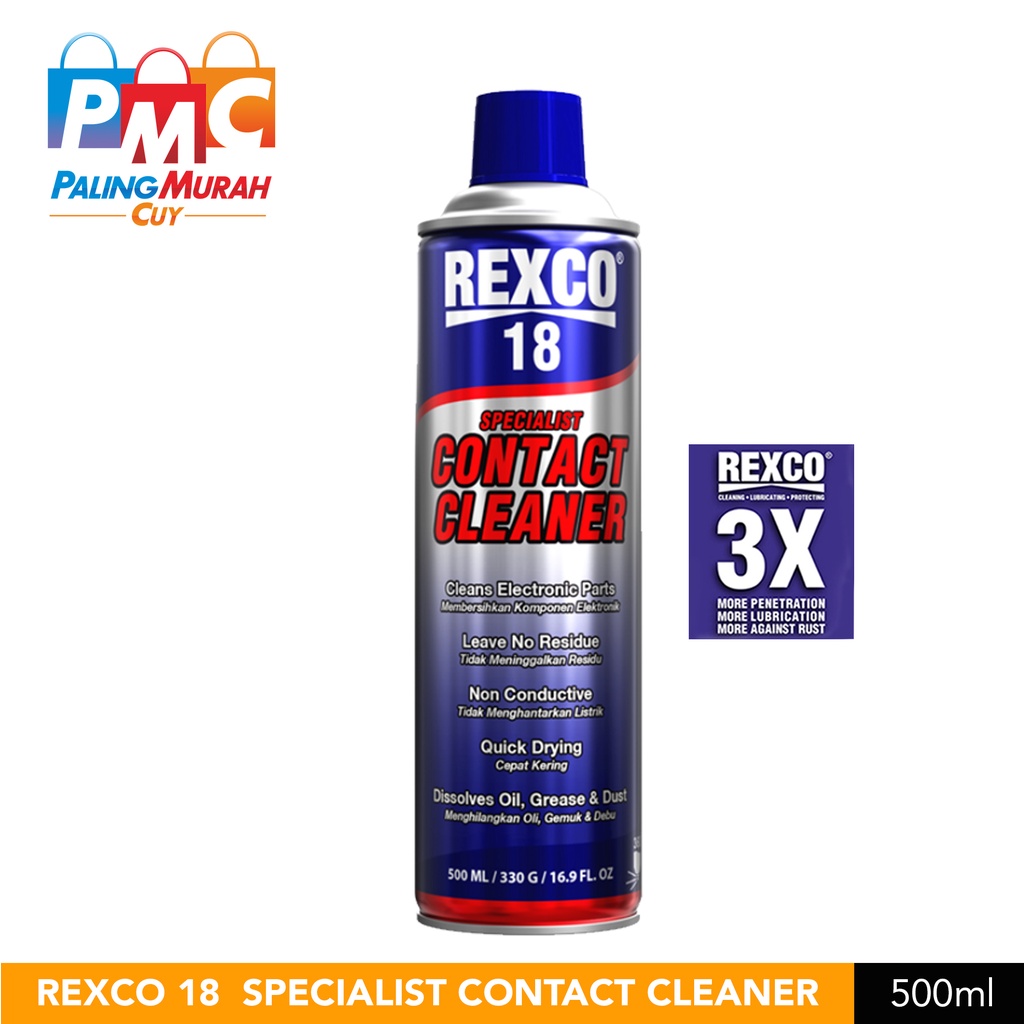 

Rexco 18 Pembersih Elektrik & Elektronik (Contact Cleaner) 500 ML