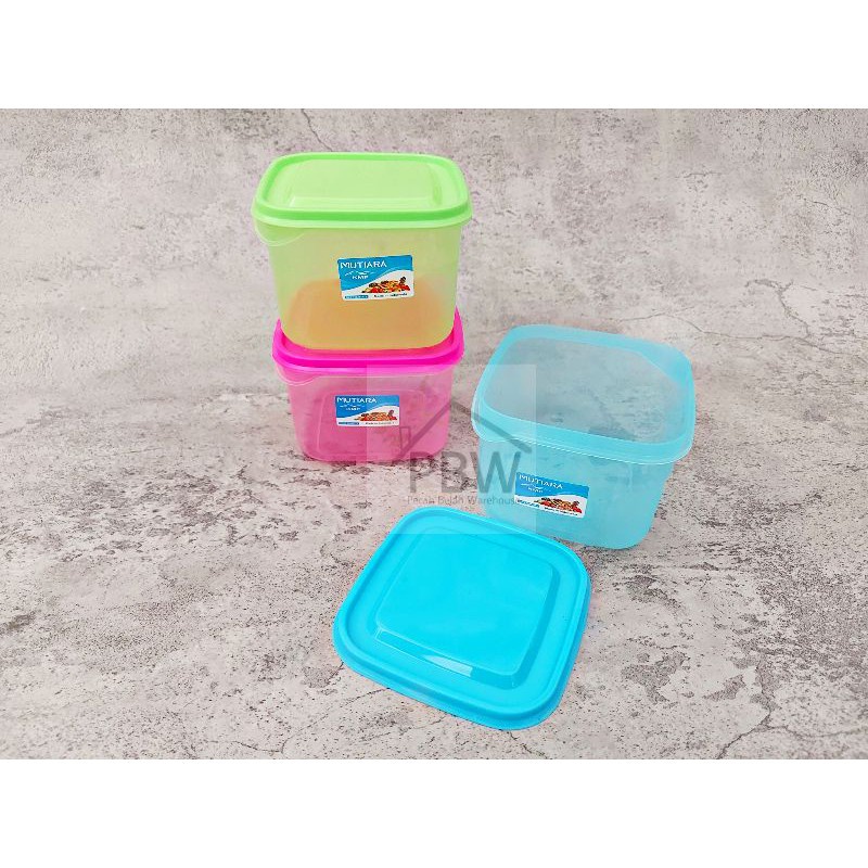 Toples Plastik Murah  500ml / Toples Kue / Toples Plastik Warna Container Zayn