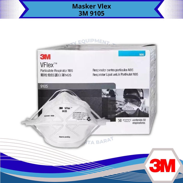 Masker Vlex 3M 9105 Original