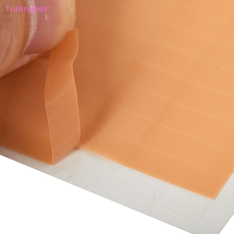 Tolonghot&gt; 160pcs/10lembar Pita Ekstensi Bulu Mata Tape Perekat Bernapas Penutup Mata Tangan Alat Make Up Penutup Mata Untuk Sumur Ekstensi