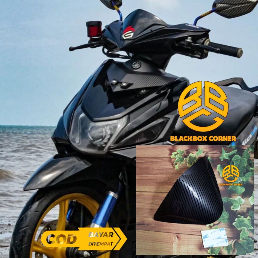 VISOR CARBON MIO M3 - VISOR MIO M3 CARBON FREE DOUBLE TAPE 3M