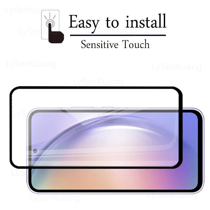 3pcs Tempered Glass Film Untuk Samsung Galaxy A9s A04s A03s A02s A9 A8 star A3 A2 A04 A03 A01 Core Pelindung Layar Untuk Samsung Galaxy A8 A6 Plus C9 C7 C5 Pro A750 A7 A5 A04e A02