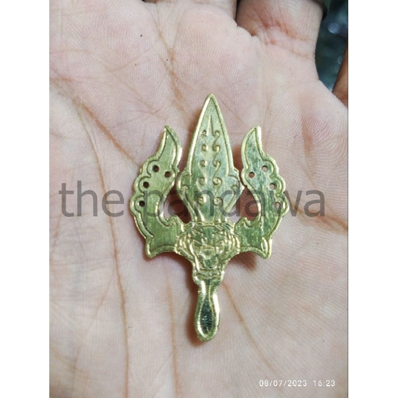 pin bros kujang trisula pin peci iket pin bros the pandawa