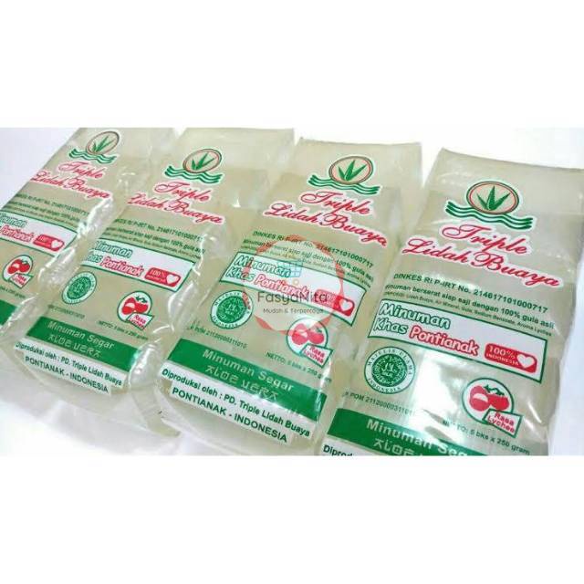 

Triple Lidah Buaya Minuman Sehat Segar Khas Pontianak Halal Denpasar