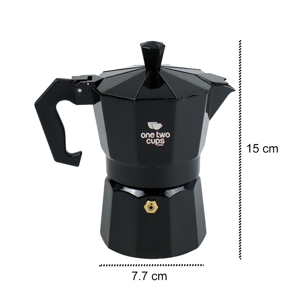 Moka Pot Espresso Coffee Maker Teko Stovetop Filter 150 ml - MX001