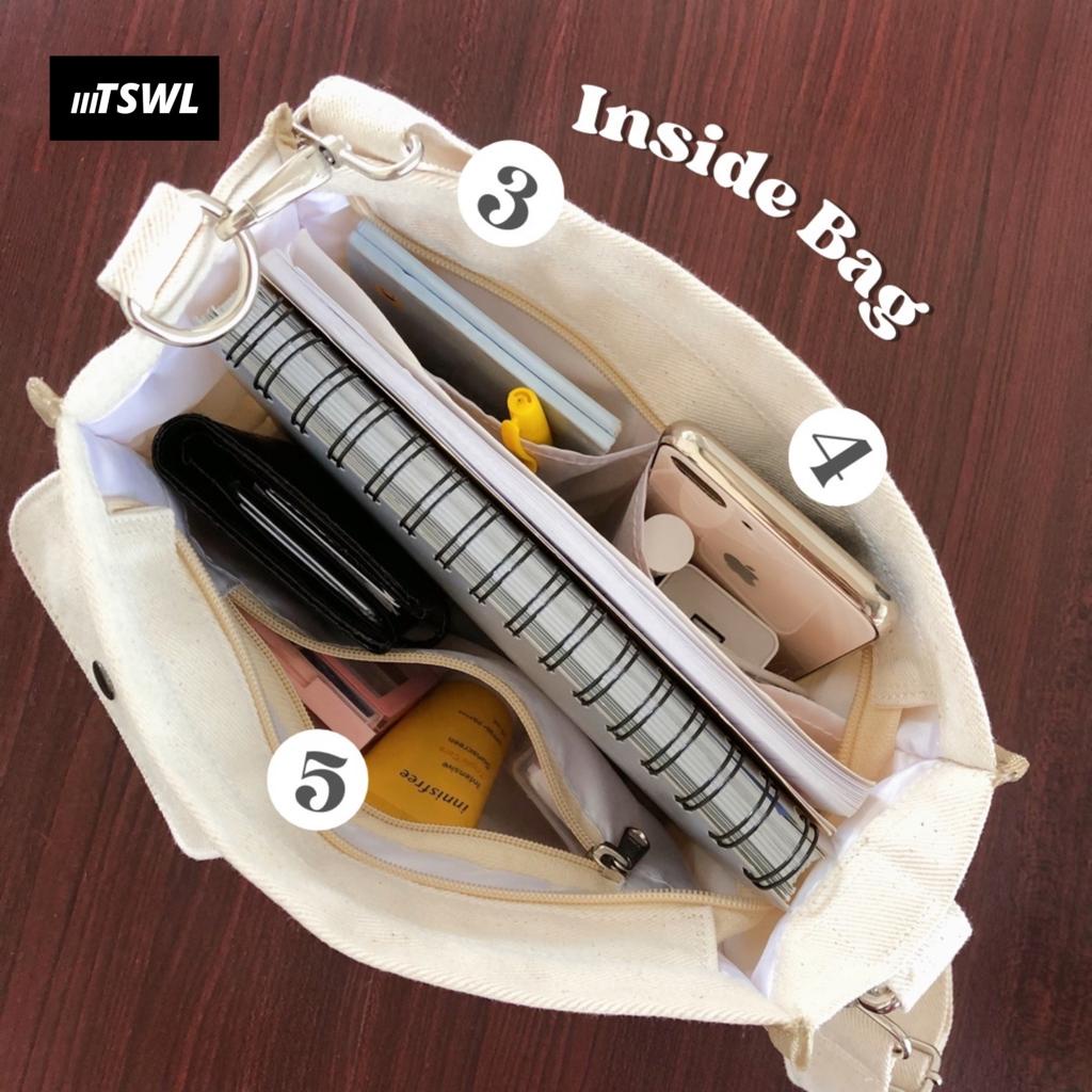 AL11O tas selempang bahu sling shoulder soulder sholder shoulderbag bag kanvas canvas wanita cewek H