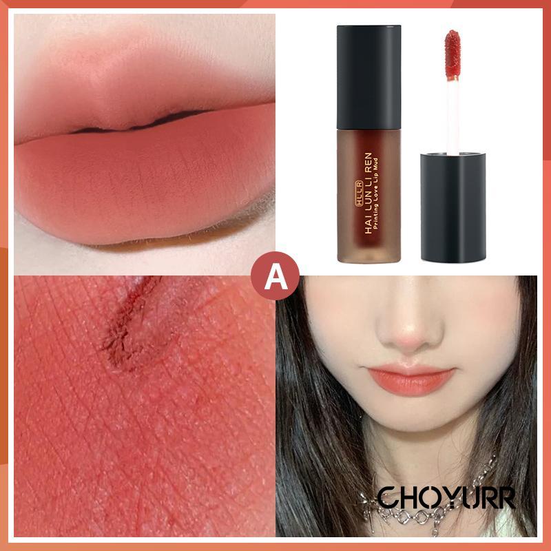 【COD】Matte Moisturizing Velvet Lip Glaze Lipstik Mahasiswa yang Terjangkau Kecantikan yang Tahan Lama-CH