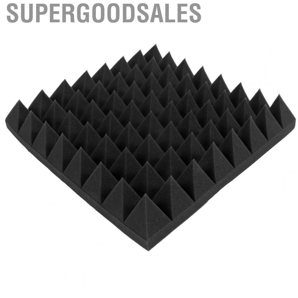 Supergoodsales Acoustic Foam Panel  Pyramid Easy To Install Thickened for Game Room