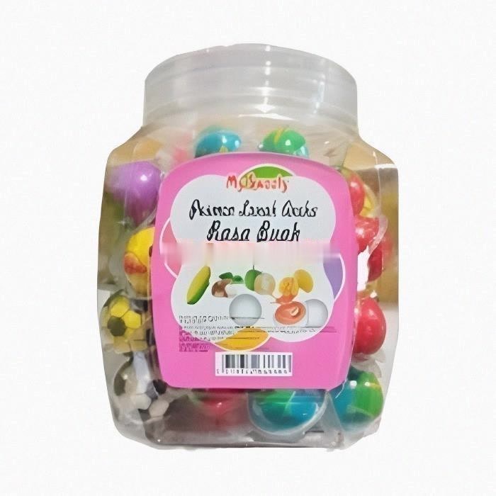 

MY SWEETY PERMEN LUNAK ANEKA RASA BUAH ISI 50 PCS PER TOPLES