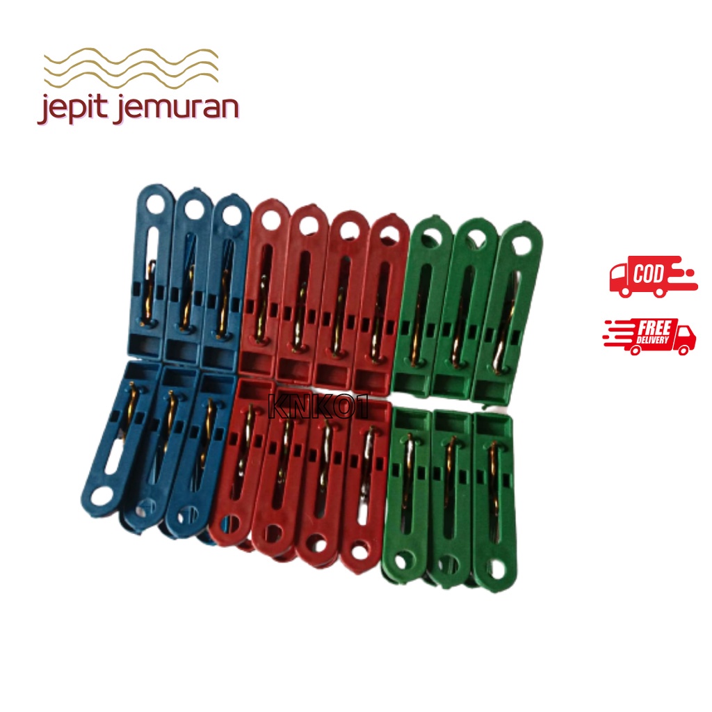 JEPITAN BAJU PLASTIK BIASA MURAH/JEPTAN GANTUNGAN JEMURAN BAJU