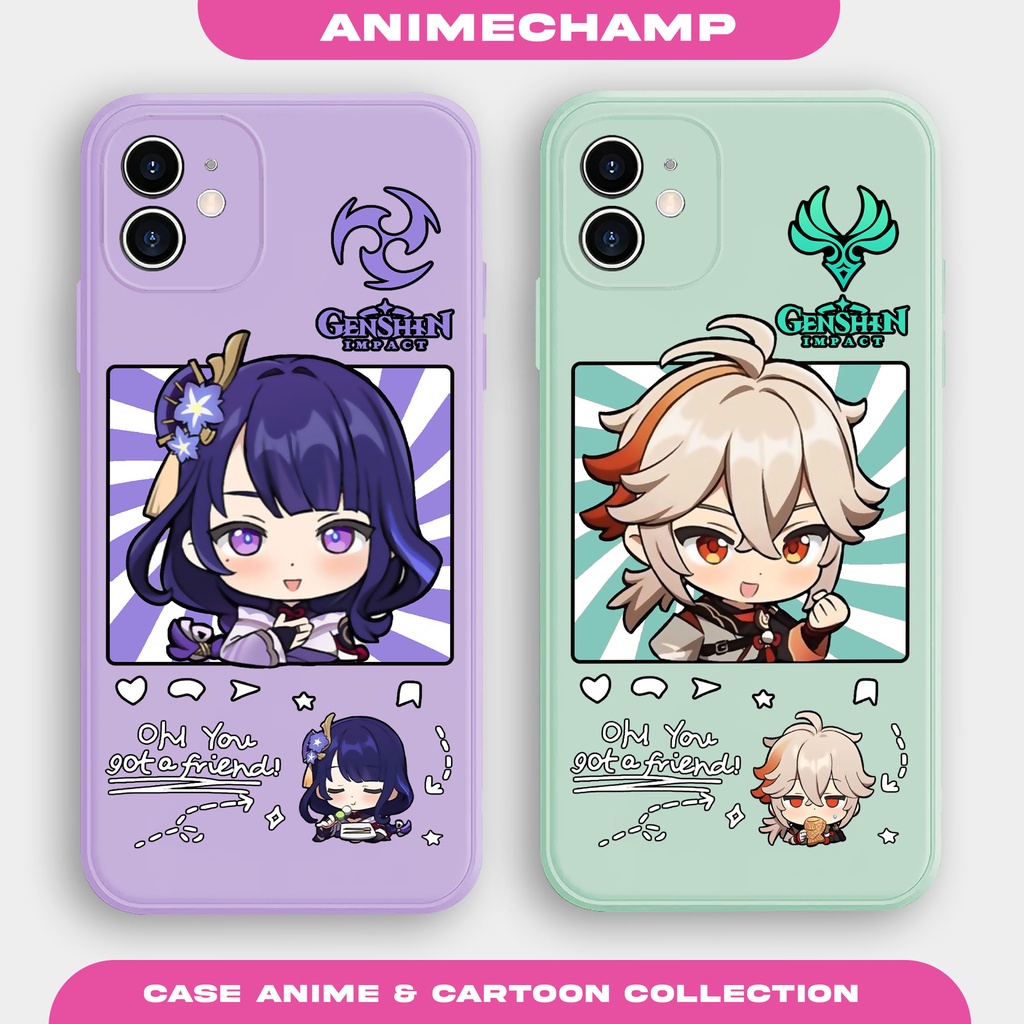 Case Genshin Impact AC233 Poco M3 X3 F4 M3PRO M4PRO M5S M2PRO X3PRO X3NFC Casing Bergambar Karakter 