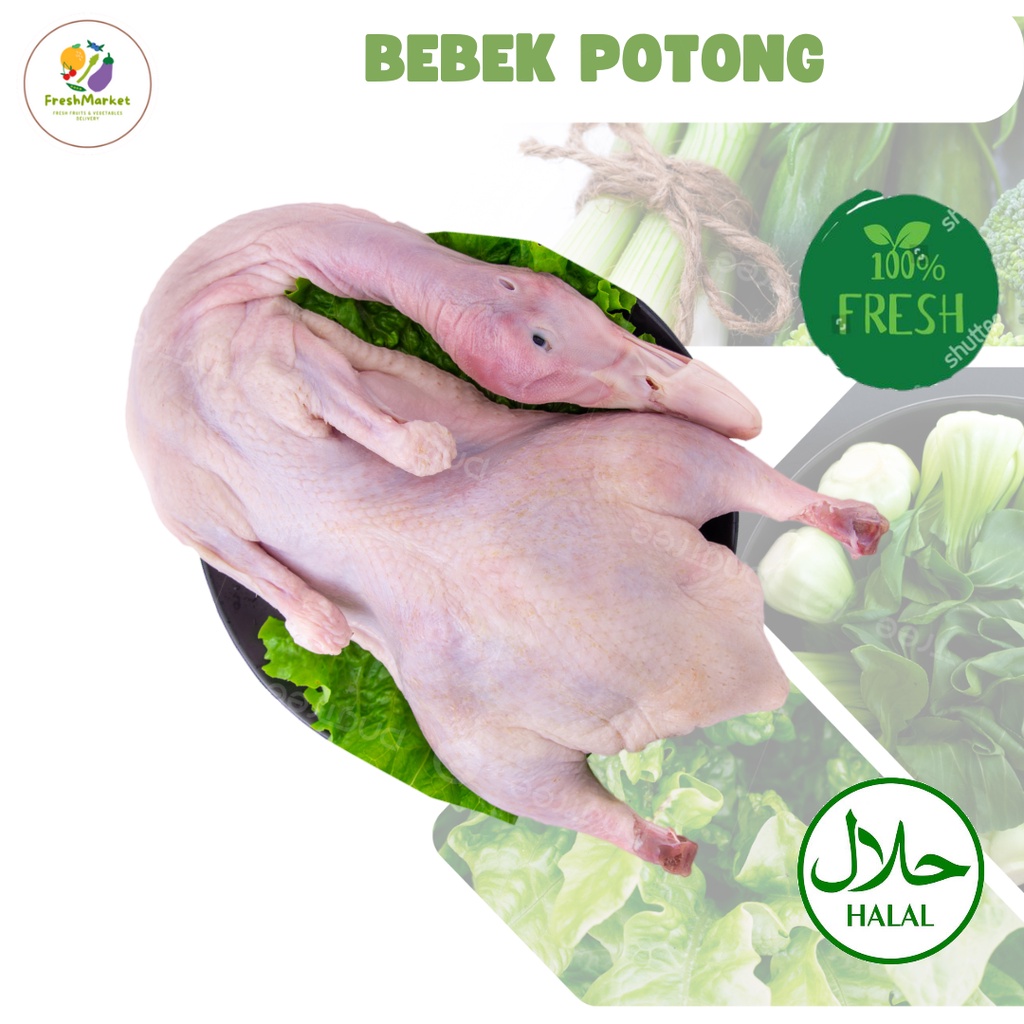 

Bebek Potong Segar 1 Ekor Freshmarketlampung