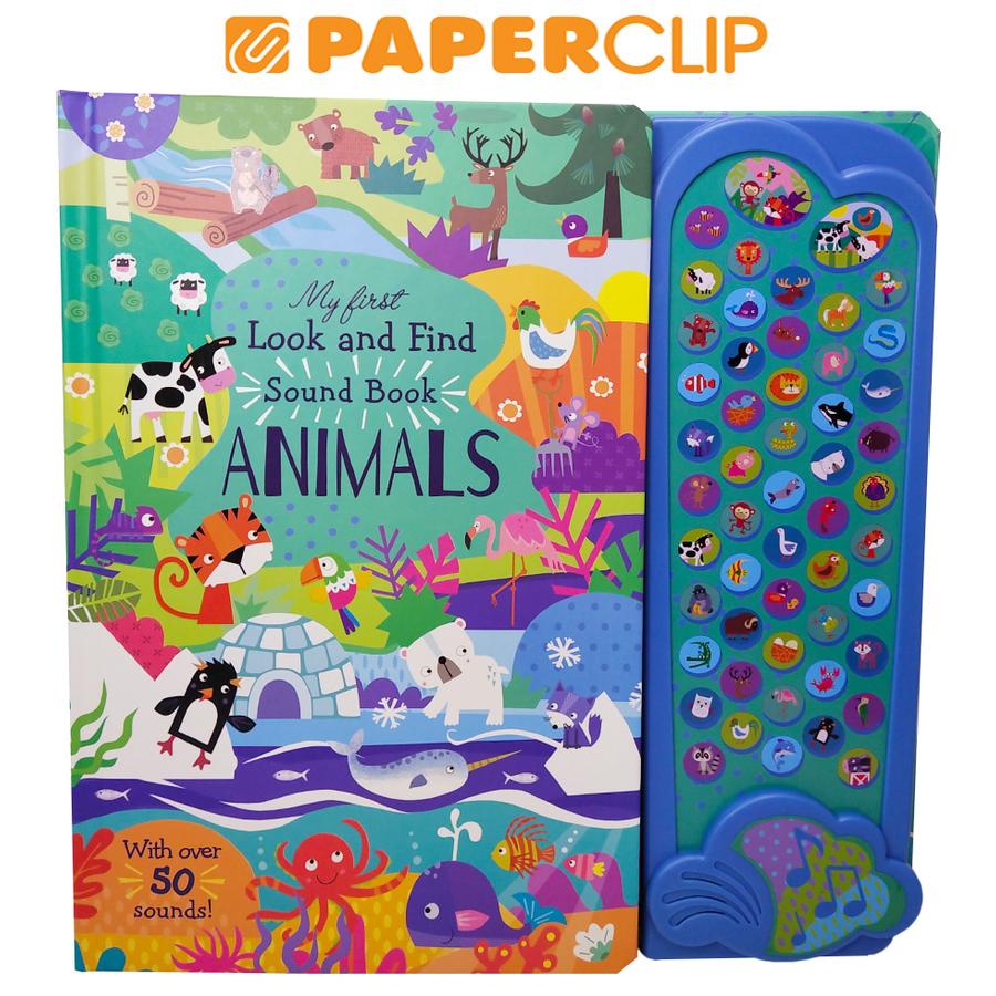 MY FIRST LOOK AND FIND SOUND BOOK : ANIMALS