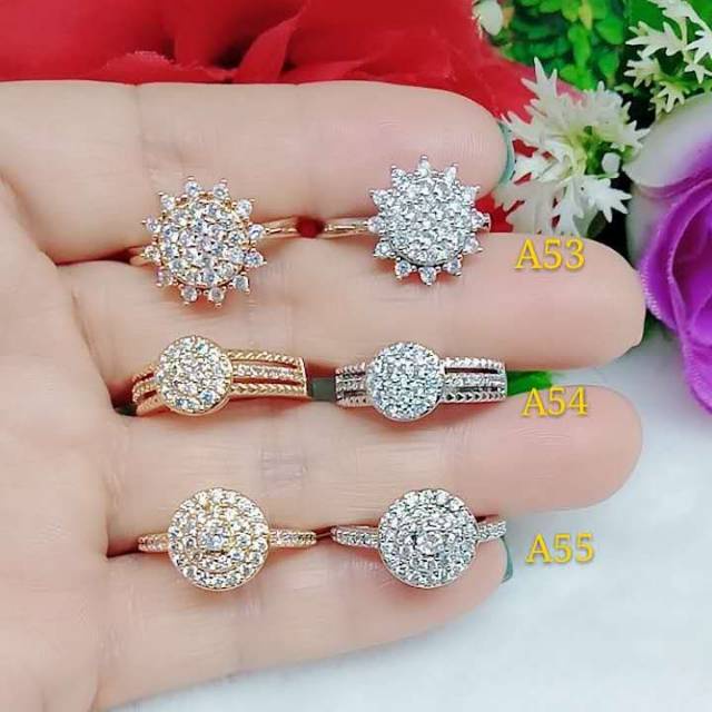 Cincin xuping Permata