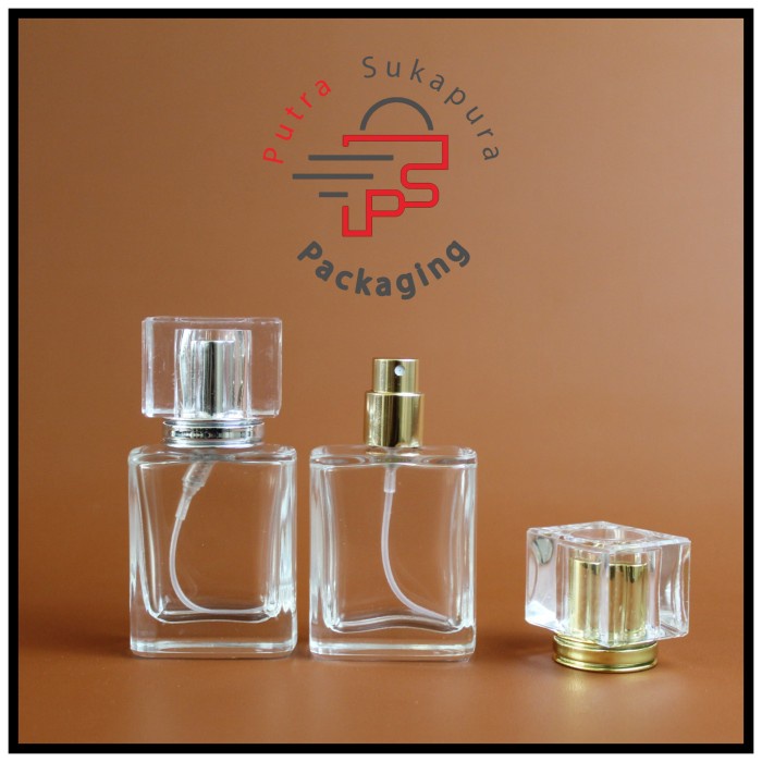 botol spray parfume 30ml crystal/botol spray kaca 30ml crystal