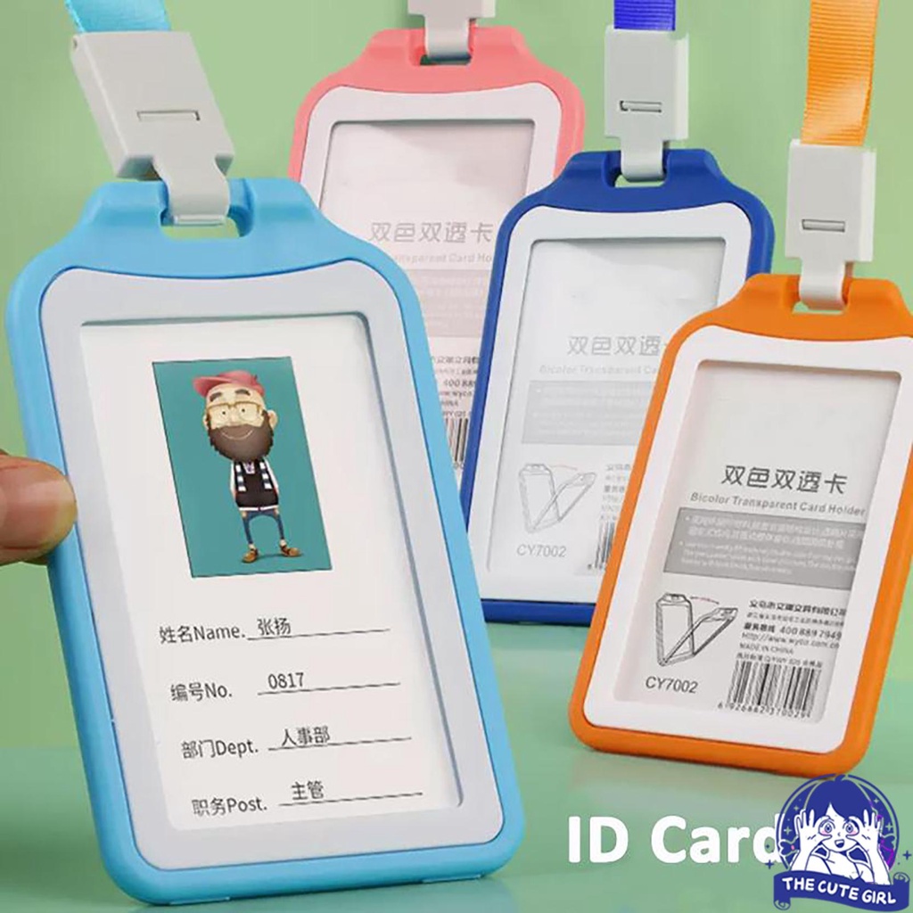 

Name Tag ID Card Holder/ Panitia/ Gantungan Kartu Nama/ Tali Id card nama - Stazionario