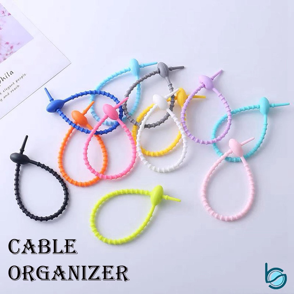 

Organizer Kabel Handmade/Gantungan Kunci/Gantungan Tas DIY Warna Macaron - Best Stationary
