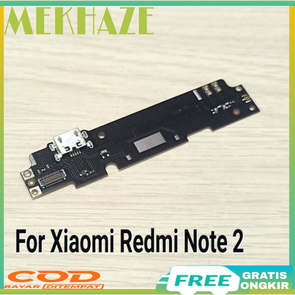 CONNECTOR CHARGER XIAOMI REDMI NOTE 2 FLEXIBLE CONNECTOR TC PAPAN KONEKTOR CAS REDMI NOTE 2