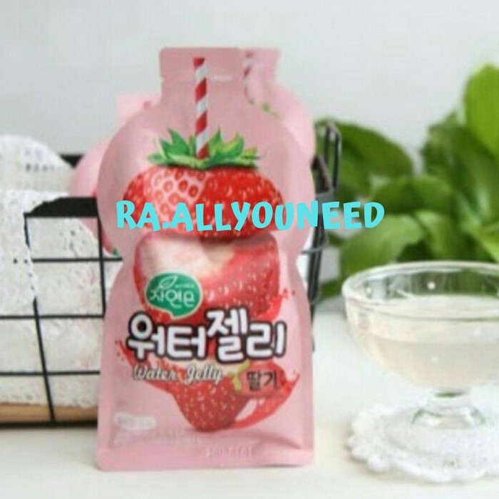 

Water Jelly Strawberry 100gr