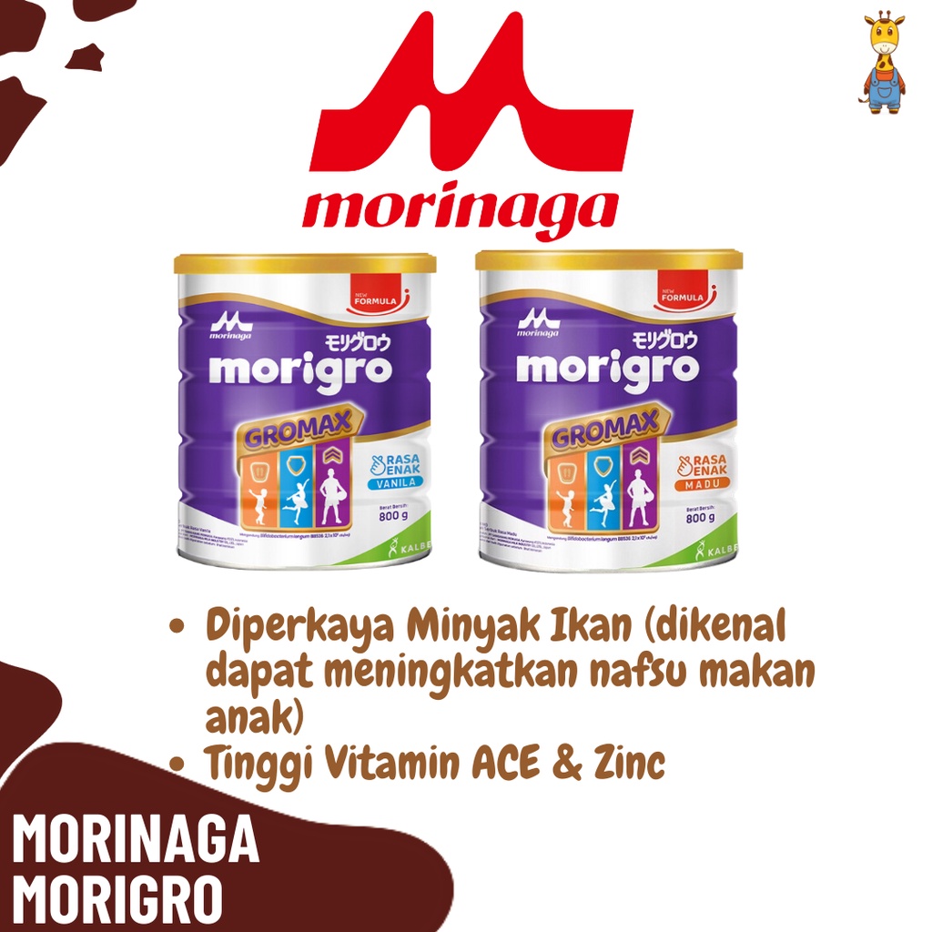 

Susu Morinaga Chil Kid 3 (1-3 tahun) 800gr - Susu Formula - Sufor - Susu Bubuk