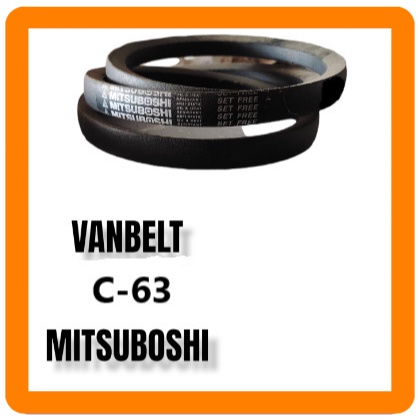 Van Fan Belt VanBelt C-63 / Tali Ban Kipas MITSUBOSHI-BANDO Best Seller