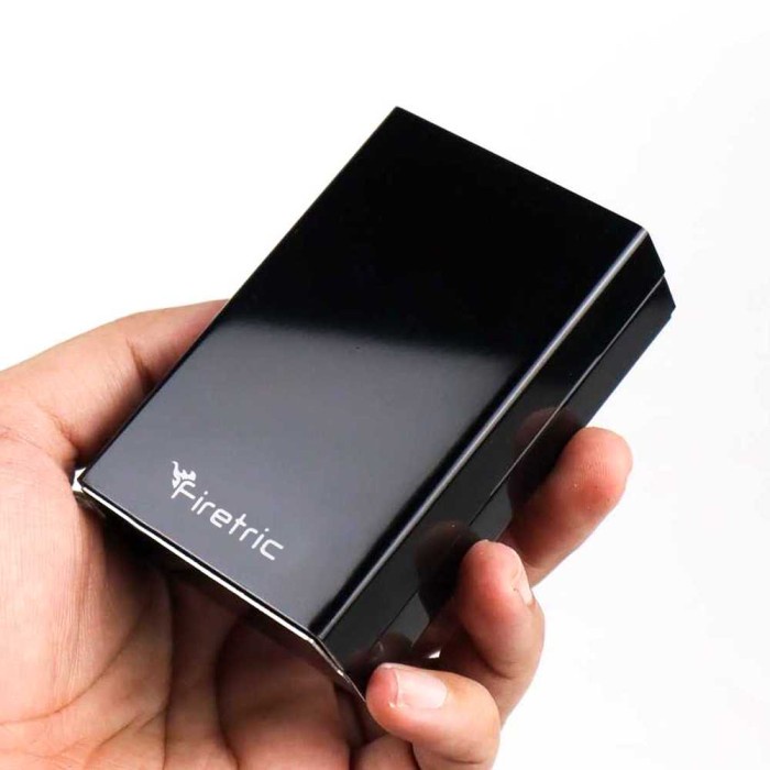 Kotak Rokok Alumunium - 3 - Hitam