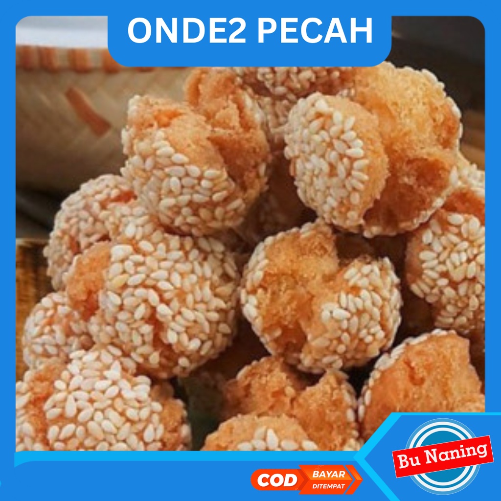 

Onde Onde pecah rasa gurih & manis