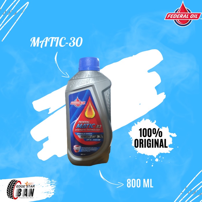 OLI FEDERAL MATIC 10W/30 - OLI MOTOR FEDERAL MATIC 800ml