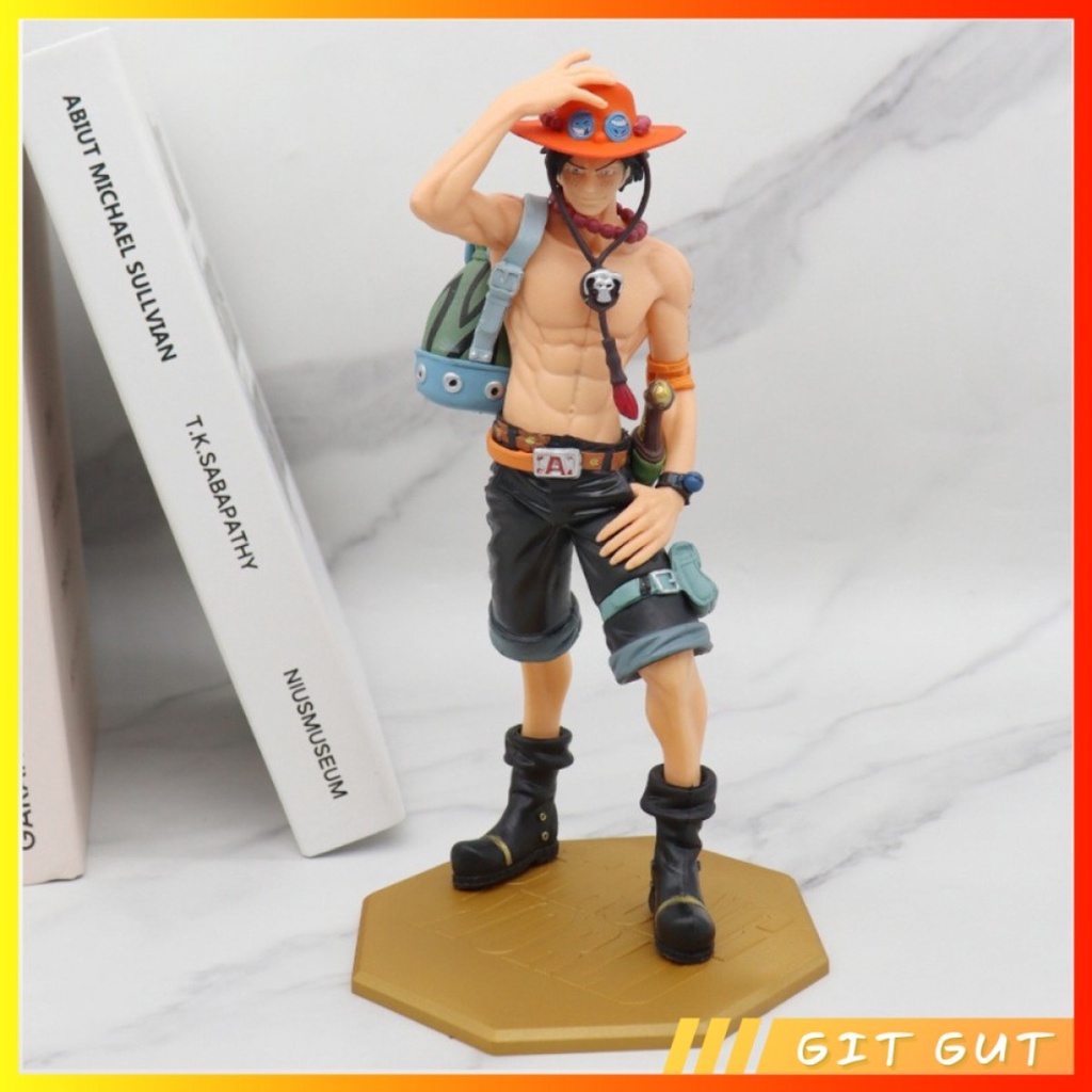 Action Figure Pajangan One Piece Portgas D. Ace with Backpack