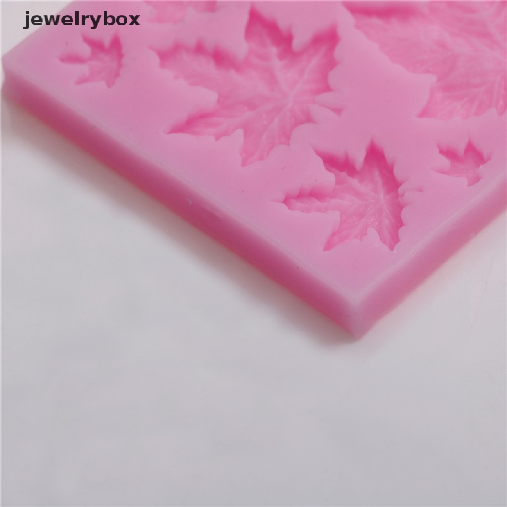 [jewelrybox] Cetakan Maples Silikon Cetakan Kue Coklat Decorag Fondant Cookie Baking Mould Butik