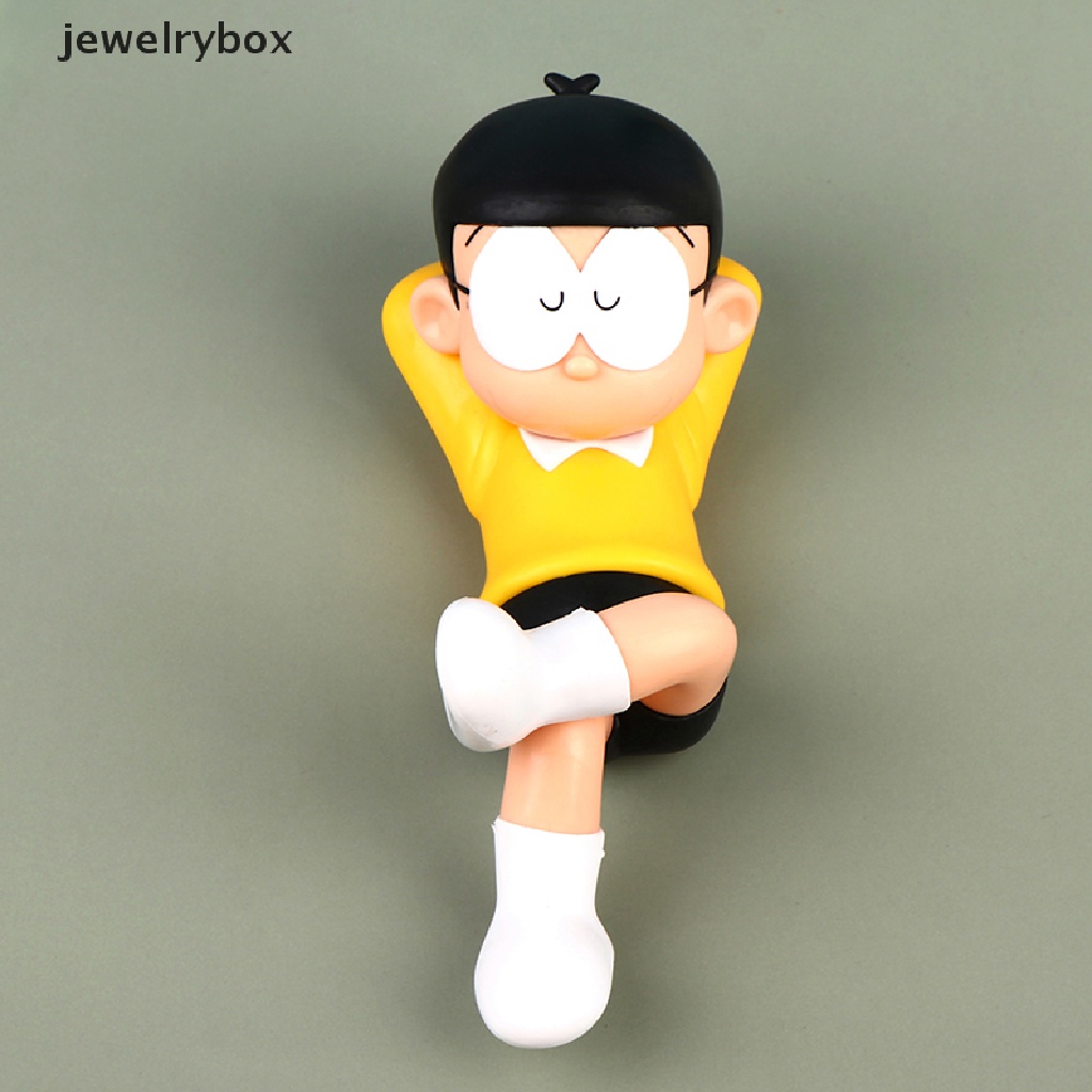 [jewelrybox] 17cm Doraemon Nobi Nobita Action Figure Anime Nobita PVC Model Mainan Kue Decor Butik