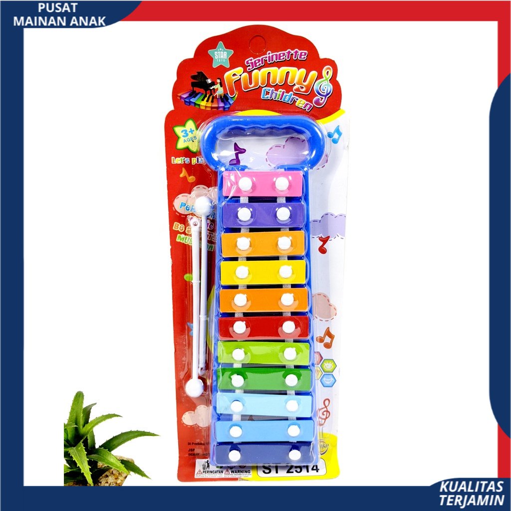 ( BISA COD ) PROMO ST2514 Mainan Anak Musik Pukul KIDS XYLOPHONE / funny xylophone Gamblang Xilophone Kolintang Kulintang