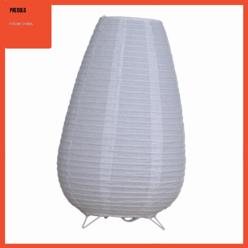 [Predolo] Paper Lantern Lampu Meja Paper Lamp Night Lighting Desk Lamp Untuk Dekorasi Rumah