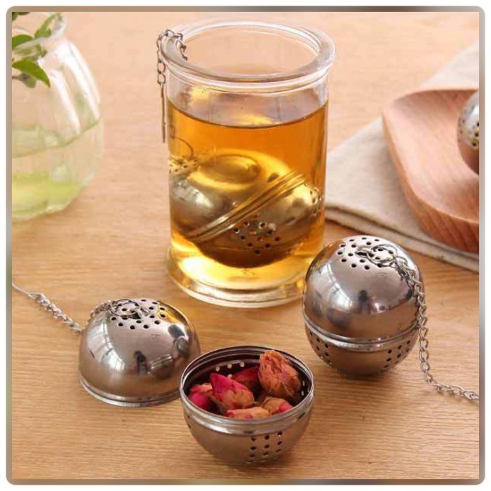 Saringan teh bola tea ball filter infuser