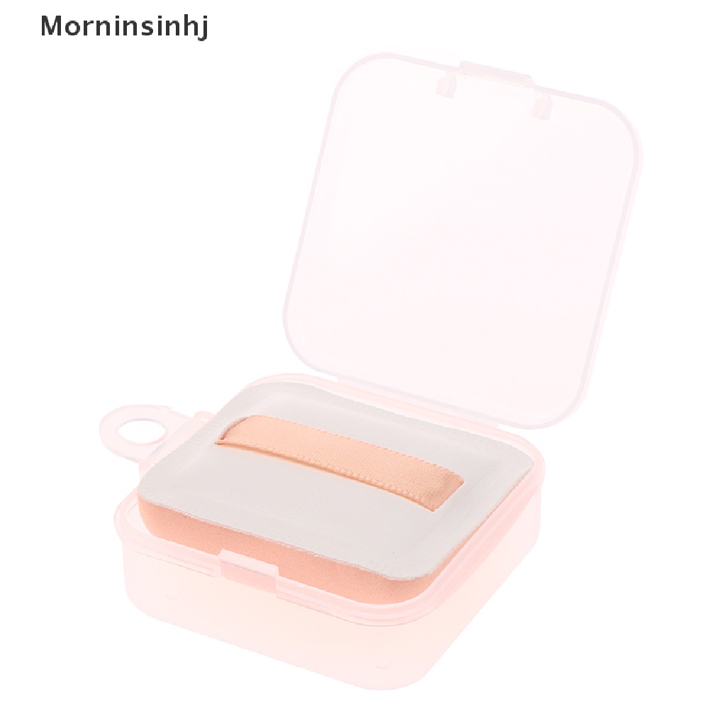 Mornin Super Soft Spons Puff Cotton Candy Kering Basah Dual-use Air Cushion Powder Puff Kit id