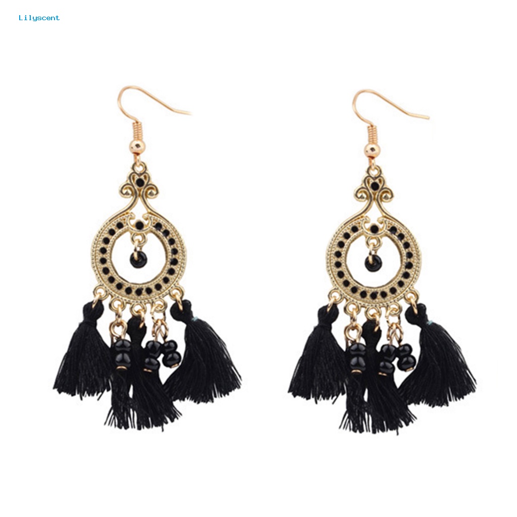 Lilyscent Alloy Women Earrings Untuk Wanita Hias Anting Fashion Tidak Alergi